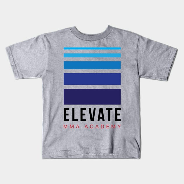 Elevate MMA Academy Logo Kids T-Shirt by Kyle O'Briant